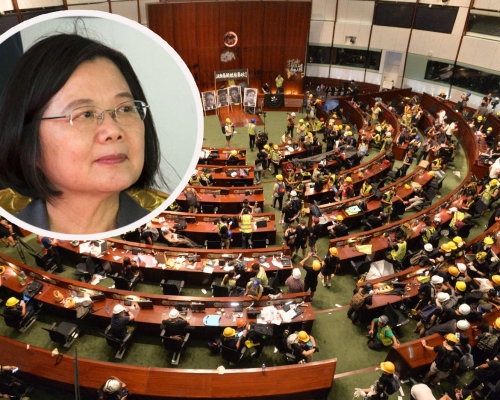 台灣總統蔡英文回應事件,指會基於人道做適當處理。 資料圖片