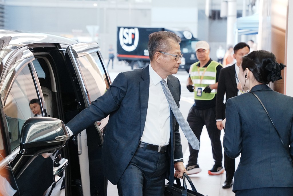 財政司司長陳茂波。汪旭峰攝 財政司司長陳茂波。汪旭峰攝