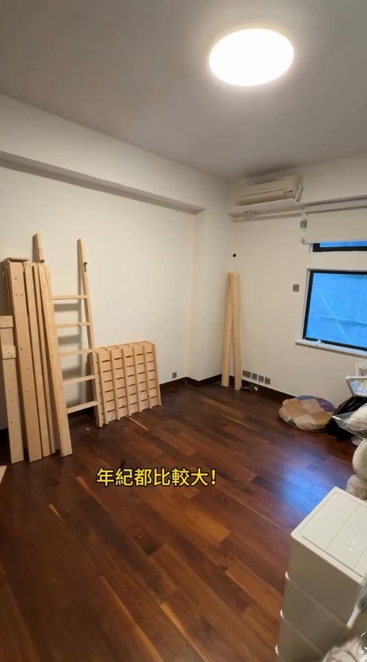 「老闆說他們家的工人姐姐年紀都比較大」。「這次就不做架子床了，看到了她們辛苦了，想給幾位工人姐姐每人一個單獨的床架」。Threads截圖