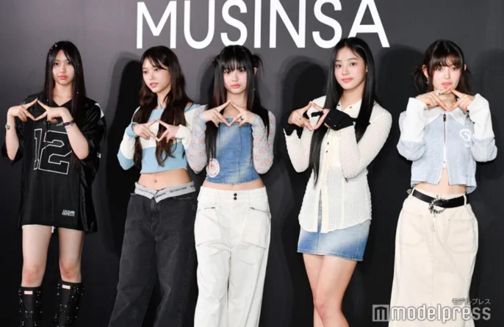 Danielle（右一）確定被飛出NewJeans。