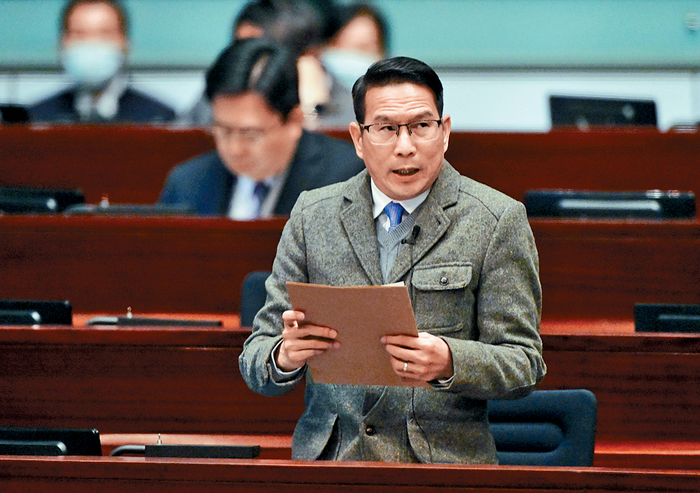 教育界議員朱國強發文，表態不會角逐連任。