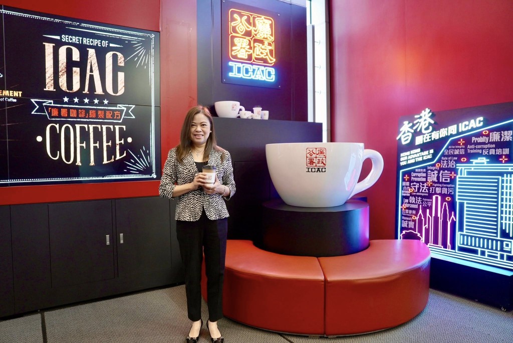 羅淑佩指1974 Cafe和 ICAC 展覽廳絕對是新一代旅遊景點。羅淑佩fb 羅淑佩指1974 Cafe和 ICAC 展覽廳絕對是新一代旅遊景點。羅淑佩fb