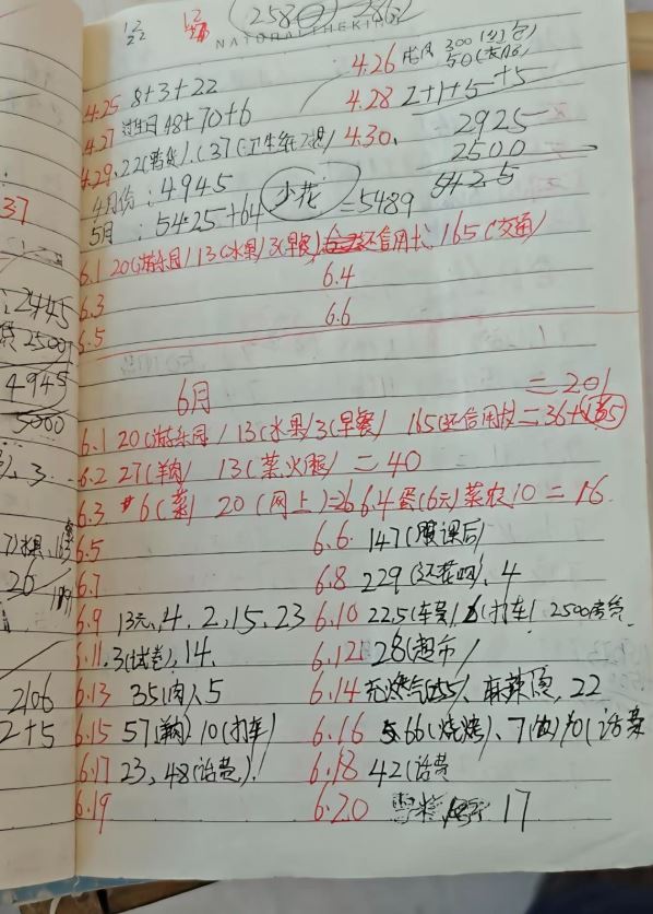 來先生指姐姐離婚後生活十分艱苦，曾一天只花數元。紅星新聞