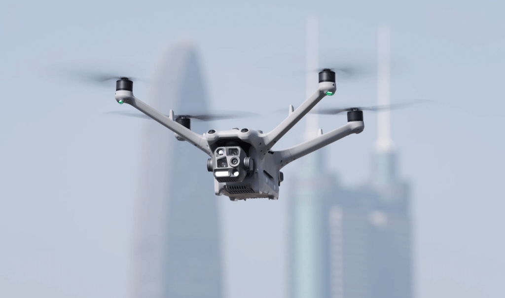 大疆無人機在商用領域佔據極大市場。DJI