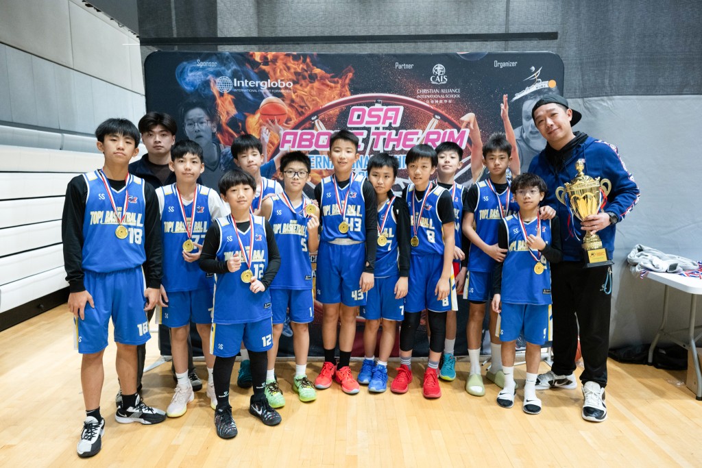 ATR國際籃球錦標賽U12冠軍隊伍Top1。公關圖片