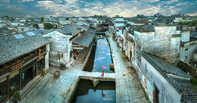 國家5A級景區古徽州文化旅游區—唐模景區