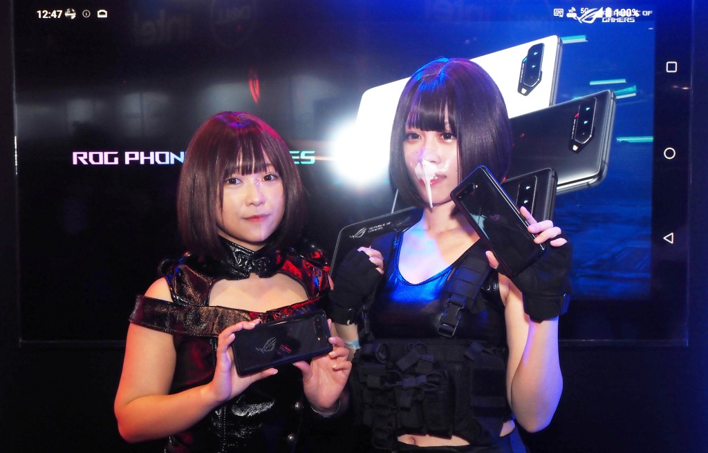 ASUS ROG Phone 5s系列電競手機於會場內優先發售。攤位：A10
