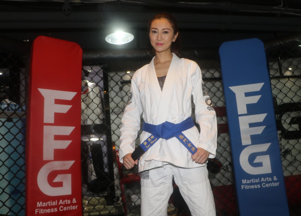 郭思琳曾经参加过MMA比赛。