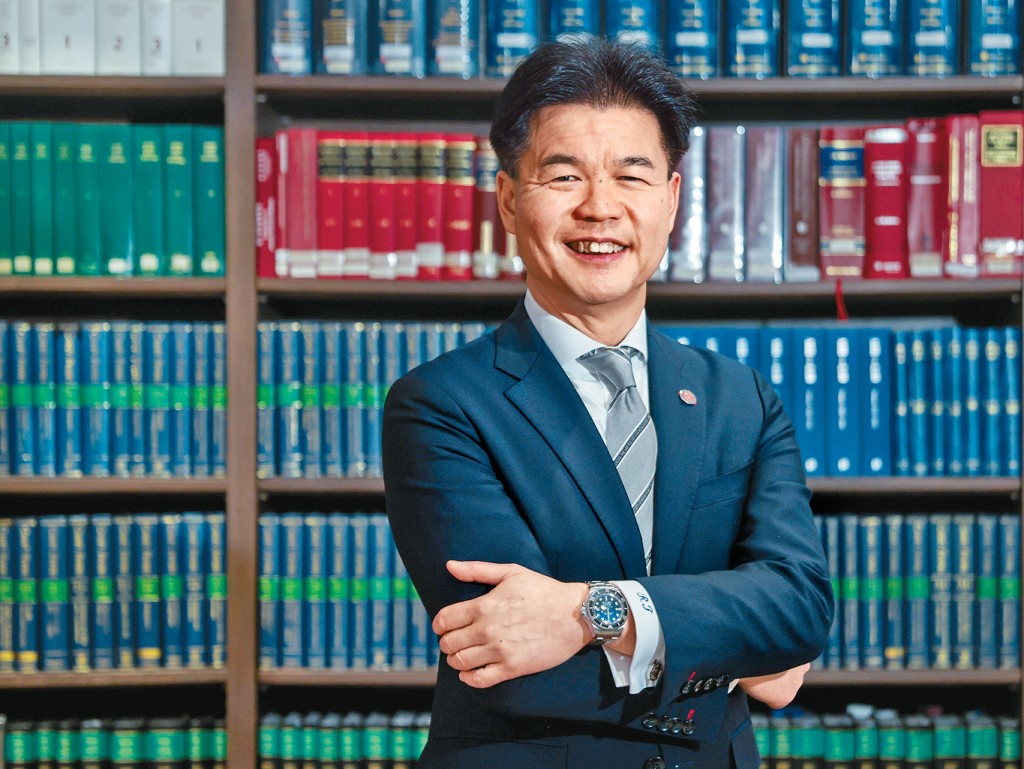 湯文龍表示，明年是香港律師會將邁進120周年，在他眼中是一個重要的里程碑。
