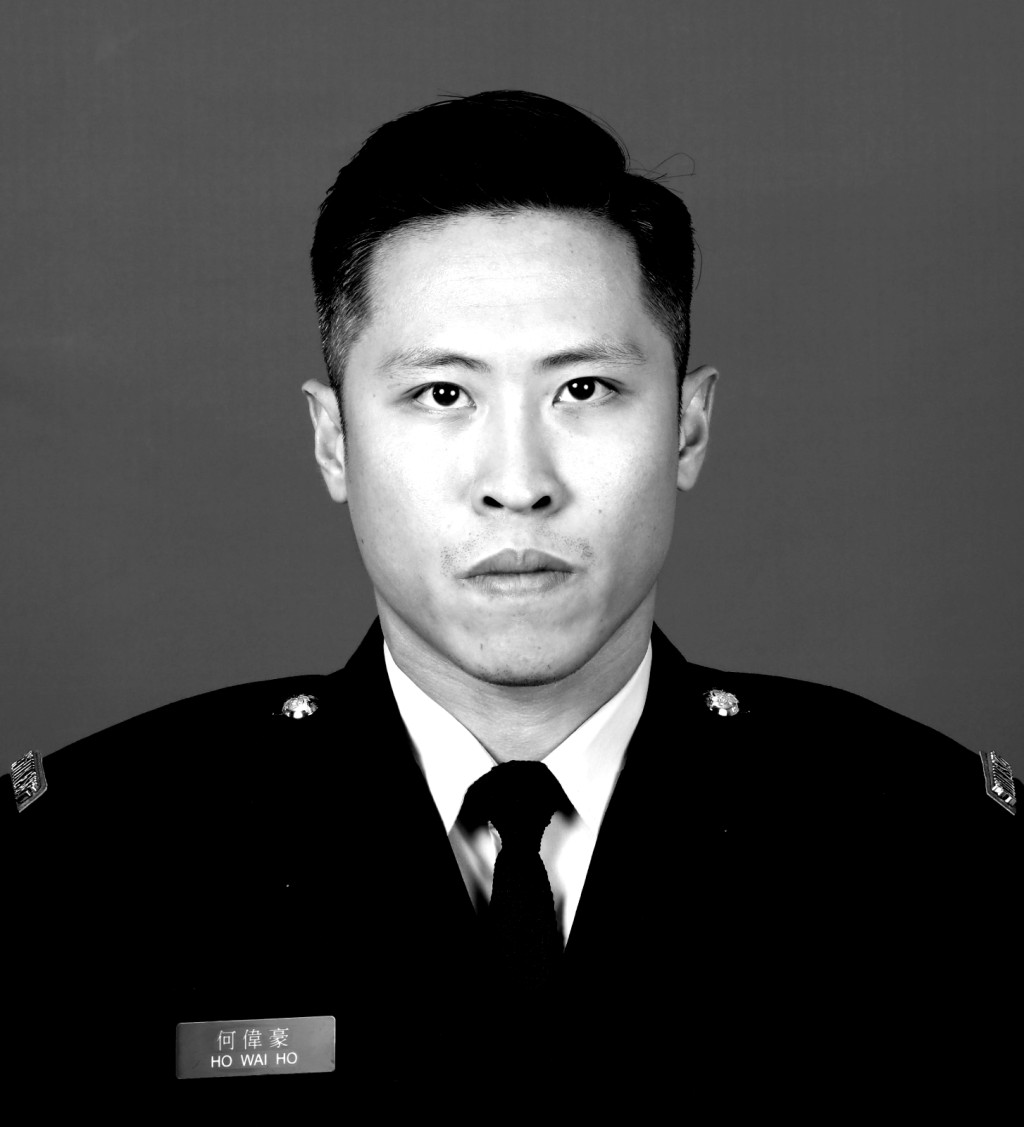 殉職消防員何偉豪。消防處提供圖片