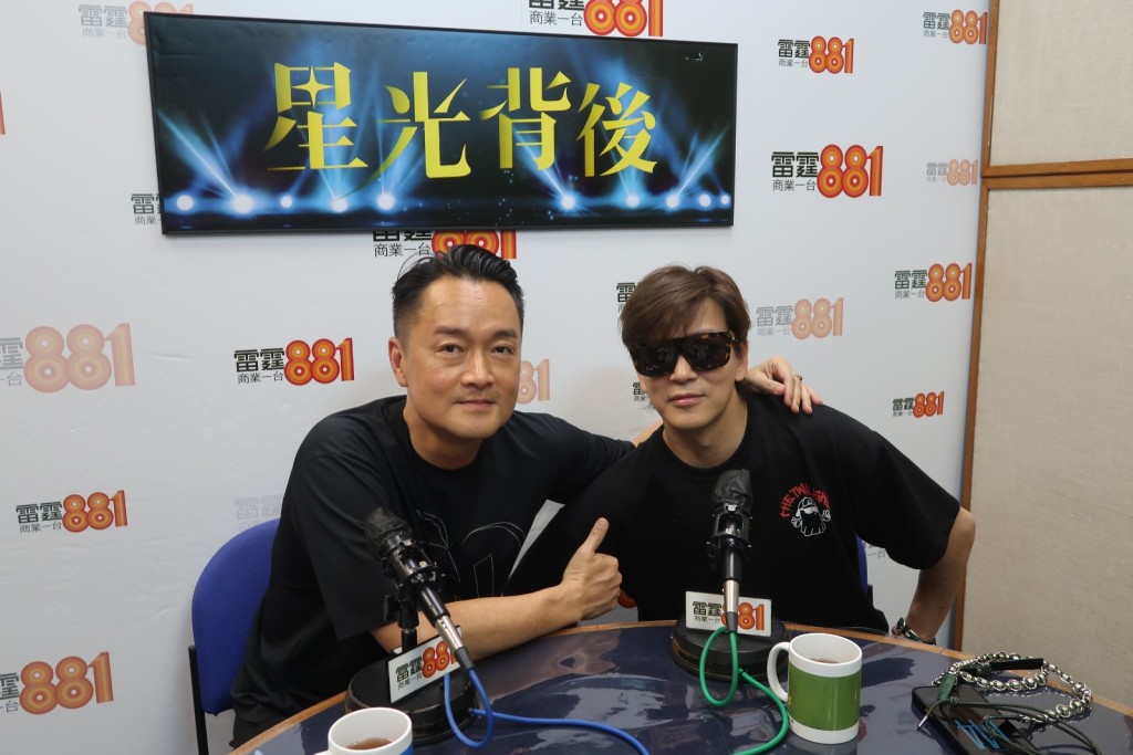 陳曉東接受商台《星光背後》專訪，宣傳6月19日紅館《NEON Reflections 30演唱會》。