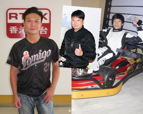 錢小豪笑指14歲的囝囝愈來愈大使,玩小型賽車和飄移,出賽高級組與成人競賽,面對賽事令囝囝增強信心。