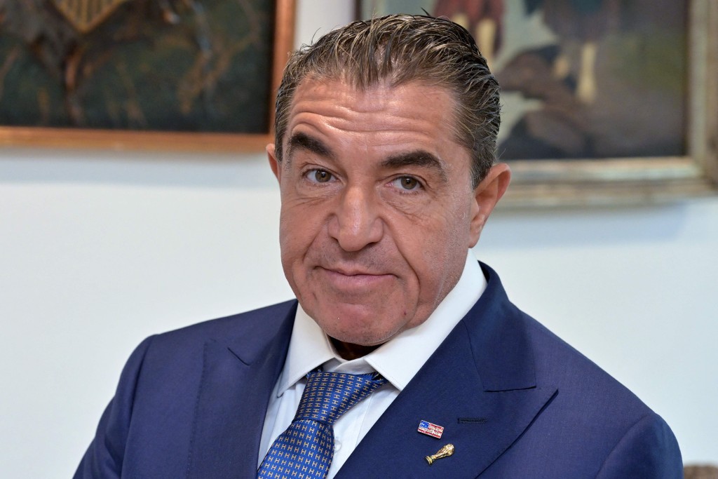 美國總統特使保羅贊波利。法新社