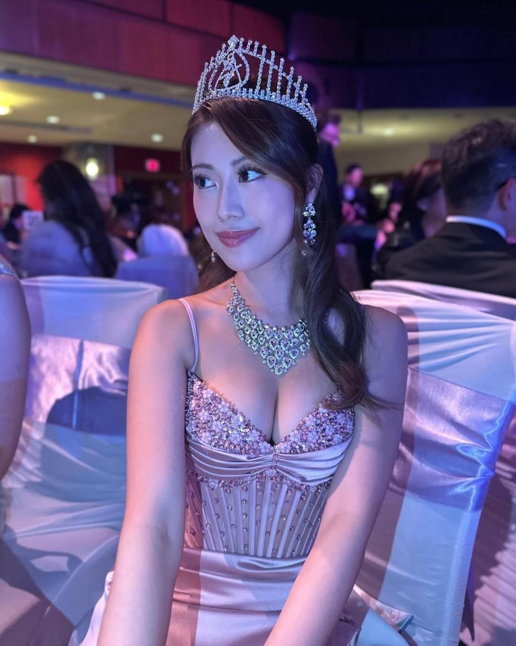 鍾翠詩是選美會常客。