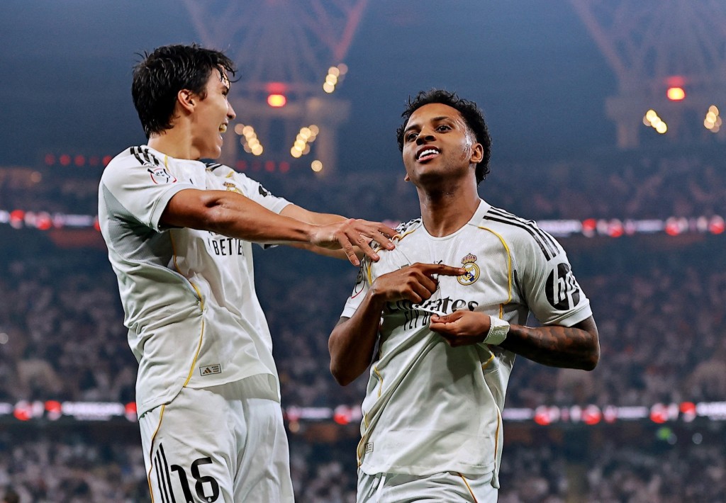 皇馬殺入西班牙超級盃決賽。路透社