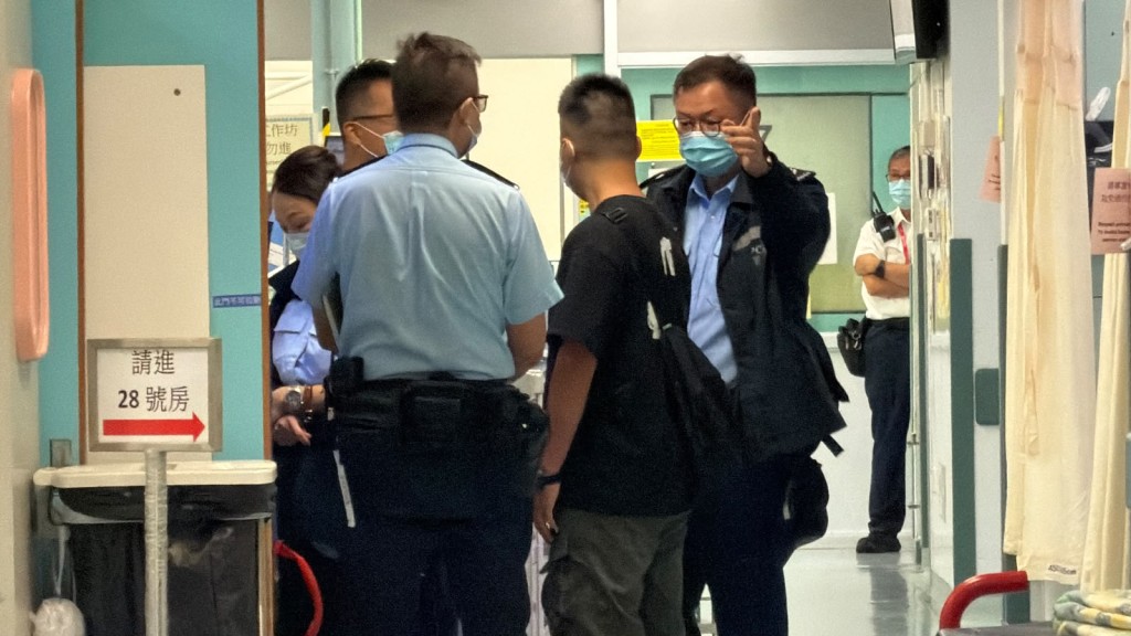 暈倒的事主被送院搶救。