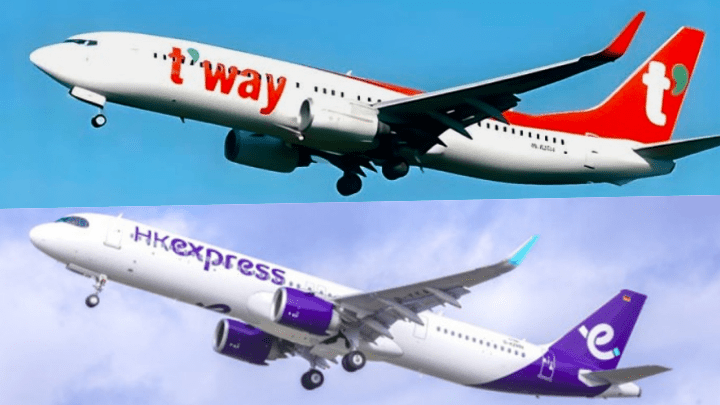 兩班飛往韓國客機一小時內先後故障 終安全折返香港國際機場