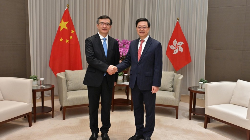 李家超與青海省省長羅東川會面 指兩地將攜手共進互惠共贏
