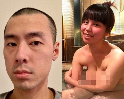 台灣部落客無敵小恩恩(左)、前妻「有馬妹」(右)。Andytn Tsai facebook/無敵小恩恩部落格