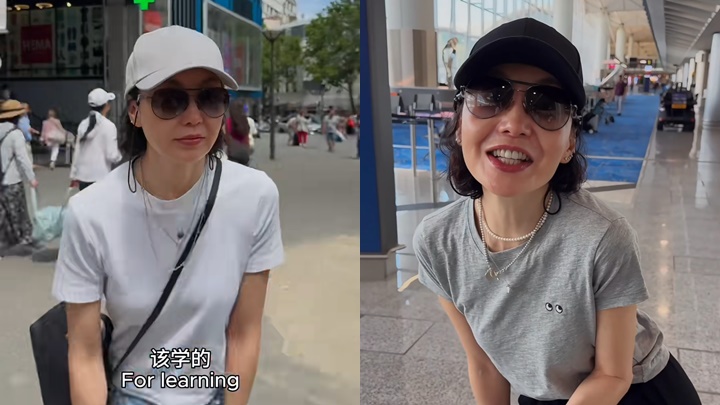 張曼玉被傳買衫求折扣財政狀況掀討論? 拍小紅書片服飾成熱話 名牌袋襯百元平民衫飄氣質感
