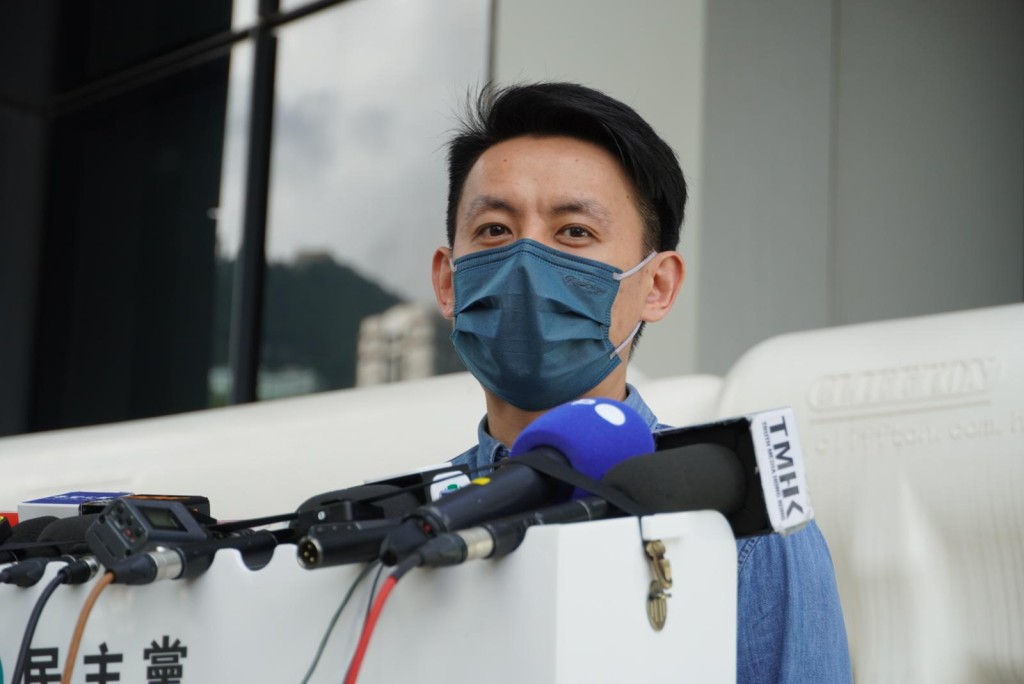 羅健熙指,過去兩年一直無機會進行合法集會及遊行。
