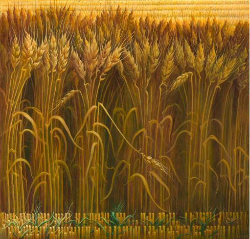 当艺术家遇见艺术家｜Thomas Hart Benton作品《Wheat》