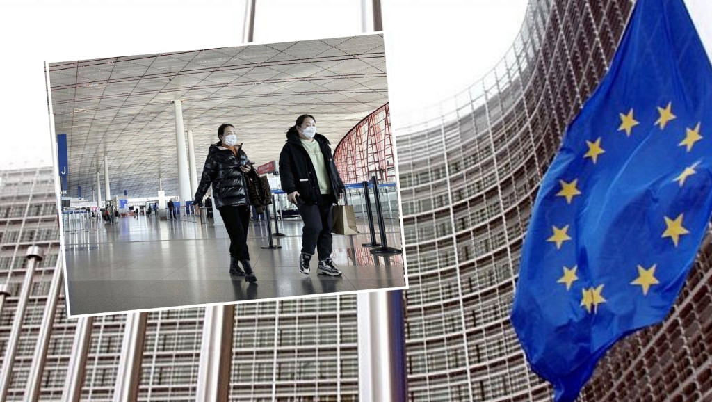 歐盟建議來自中國的旅客登機前先取得檢測陰性證明。美聯社