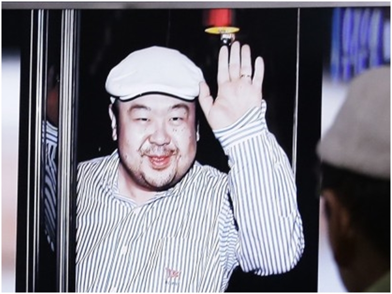 金正男。