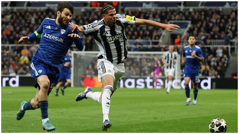 紐卡素直接和高強度的打法令對手十分頭痛。REUTERS