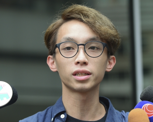 民陣副召集人陳皓桓。 資料圖片