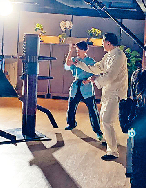 ■張師傅大爆醫館的木人樁被蓋鳴暉打爆。