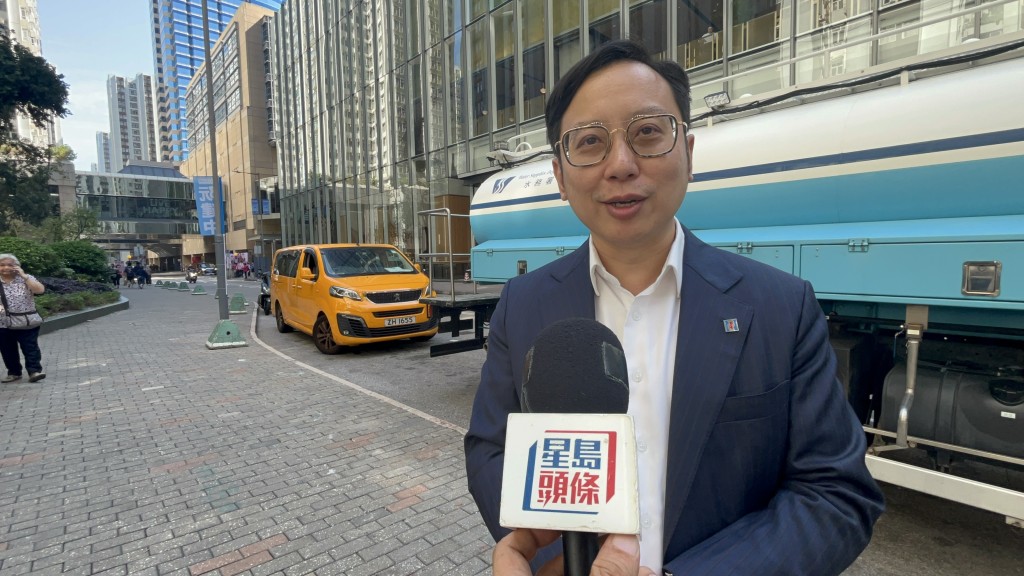 郭浩景早前在太古跟進食水安全事件。