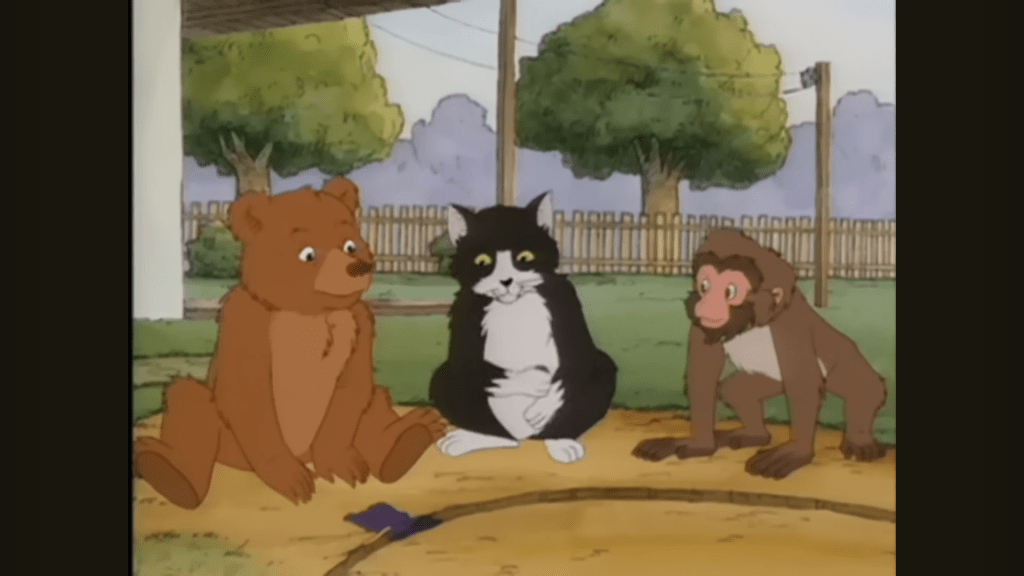 低刺激性卡通片7：Little Bear 小熊（圖片來源：YouTube截圖）