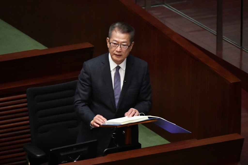 財政司司長陳茂波。盧江球攝