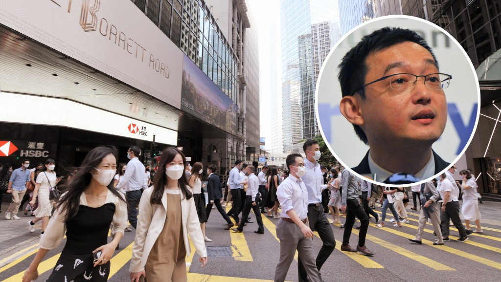 面對人才流失困境,孔于人(圓圖)建議當局積極處理人力資本及青少年發展的議題。
