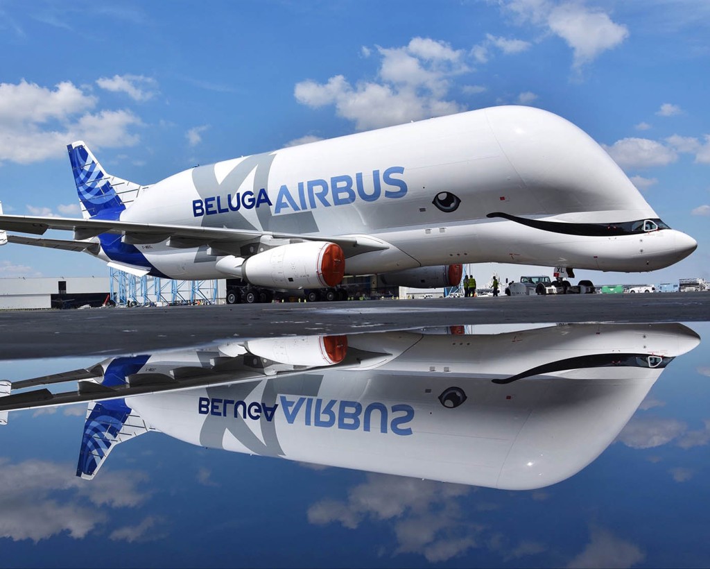 飛機被命名為「大白鯨XL」。AP