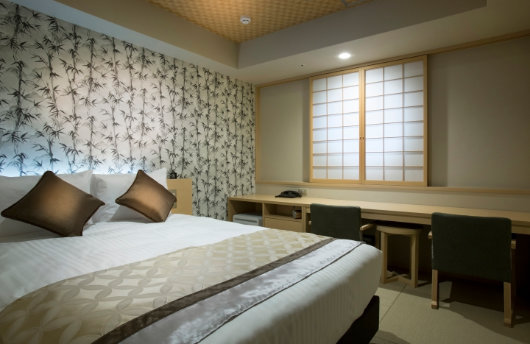 大阪逸之彩深層水溫泉酒店的客房雅致舒適。