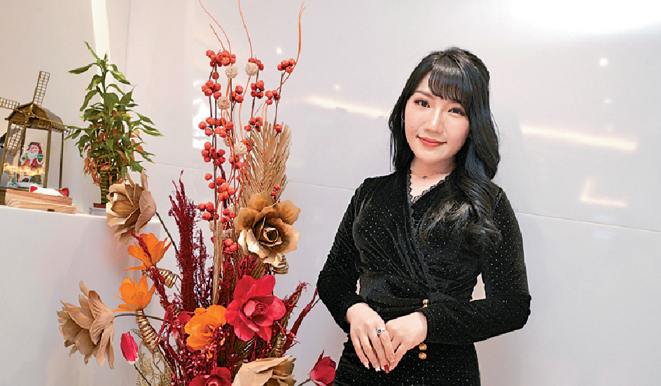 ■曾寶兒表示，保險業最吸引之處是收入無上限，可以靠自己努力。

