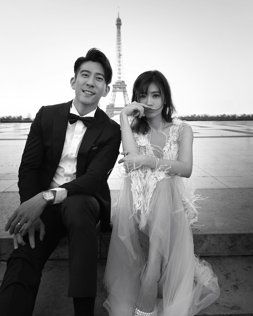 賈靜雯於2018年11月在峇里島舉行海島婚禮。