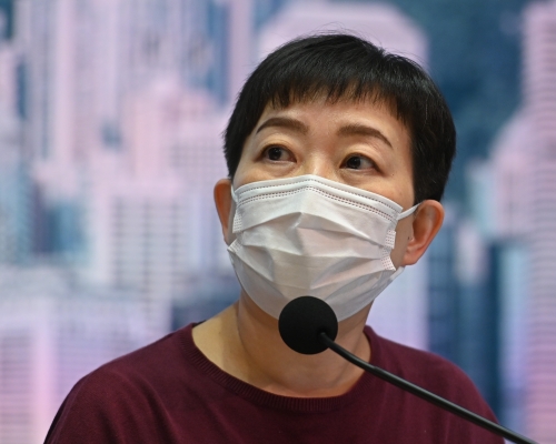 張竹君指有數百人等候入檢疫中心。資料圖片