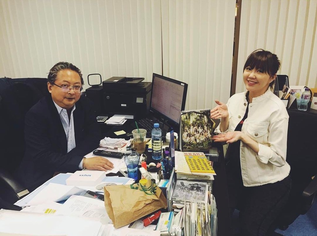 吳若希早前見到何哲圖時獲鼓勵。