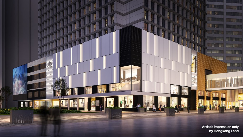 低碳混凝土用於置地「Tomorrow's CENTRAL」大型翻新項目。(置地圖片）