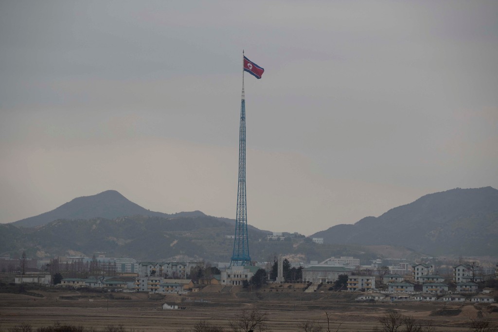 南韩国防部盼降低南北之间的紧张局势。路透社