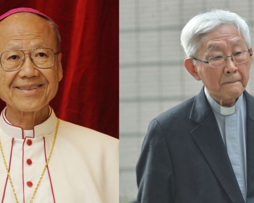 湯漢（左)、陳日君（右)。