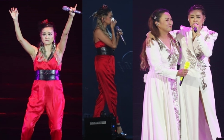 羅敏莊相隔9年重踏舞台開演唱會,感觸落淚。