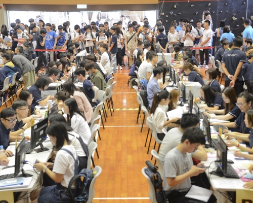 中學文憑試結果明日揭曉。資料圖片