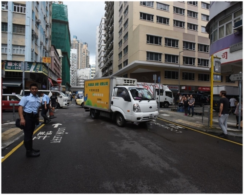 涉事貨車。
