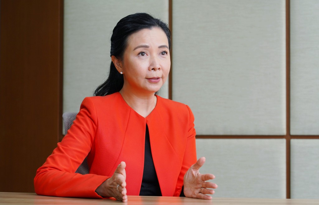 零售管理協會主席謝邱安儀。 零售管理協會主席謝邱安儀。