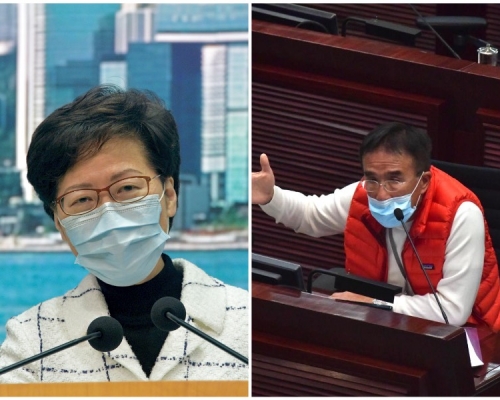 田北辰建議,林鄭月娥應考慮減薪3成。