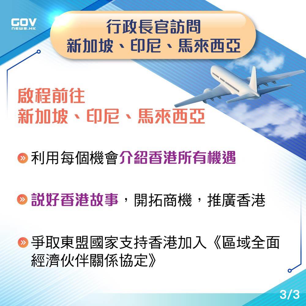 李家超期望争取东盟国家支持本港加入《区域全面经济伙伴关系协定》（RCEP），相信对香港自身有帮助。政府新闻网